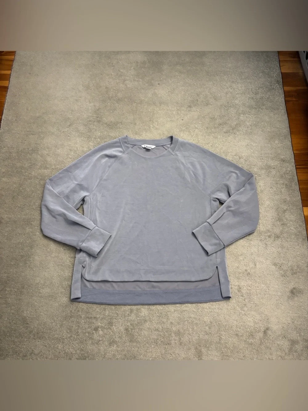 Athleta Coaster Luxe Recover Sweatshirt Slate - Picture 8 of 9